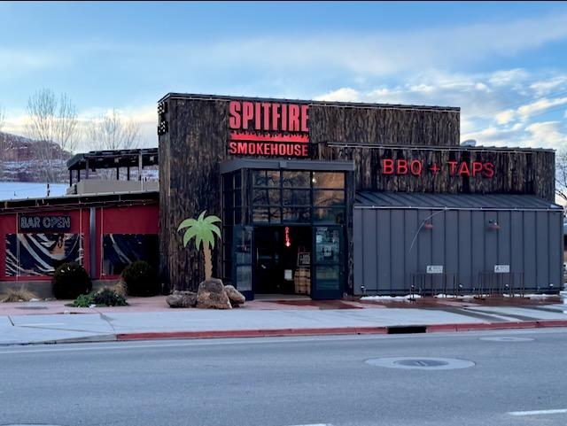 Spitfire Smokehouse BBQ + Taps restaurant in Moab