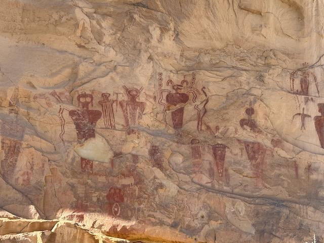 Sego Canyon Pictographs